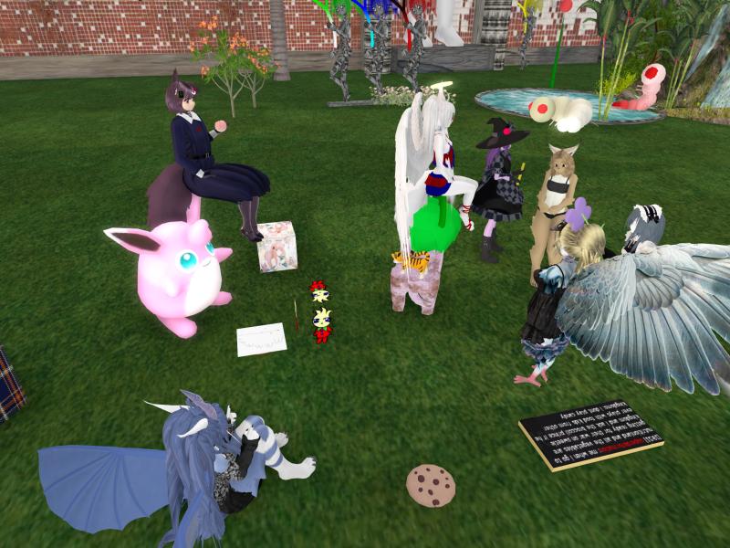 A compressed screenshot from Second Life of my adventures.