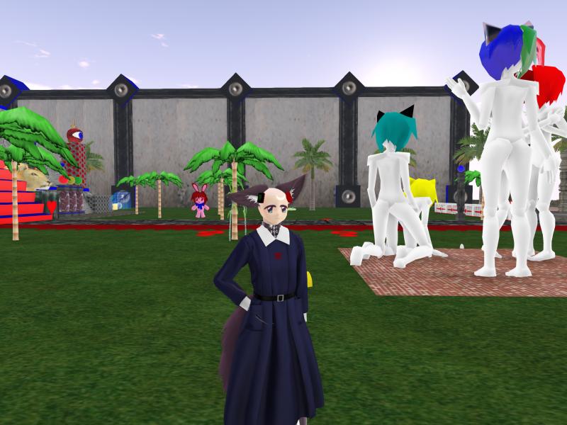 A compressed screenshot from Second Life of my adventures.