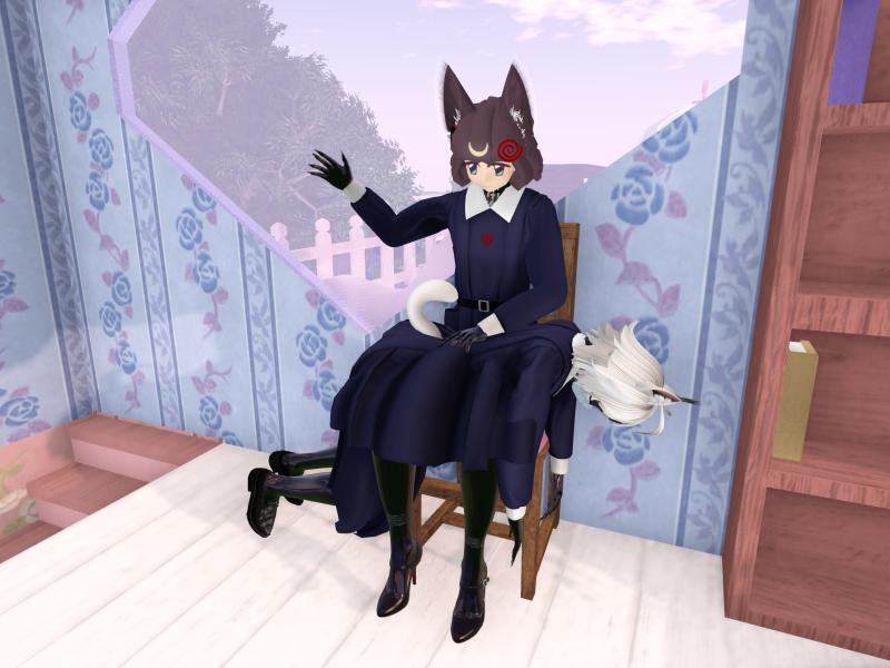 A compressed screenshot from Second Life of my adventures.