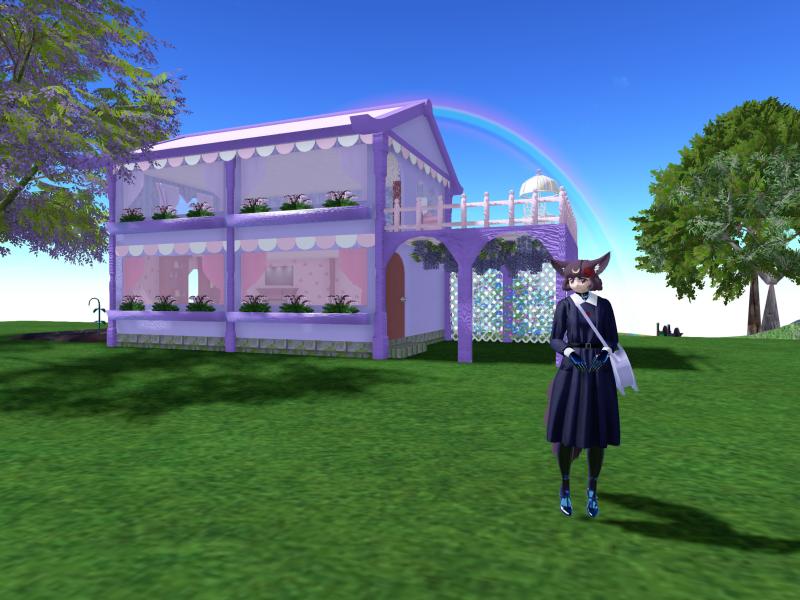 A compressed screenshot from Second Life of my adventures.
