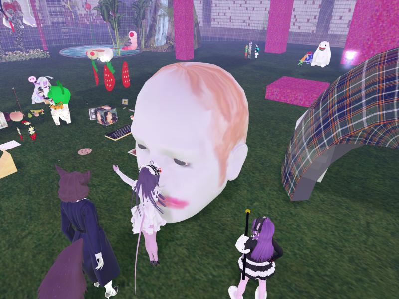 A compressed screenshot from Second Life of my adventures.