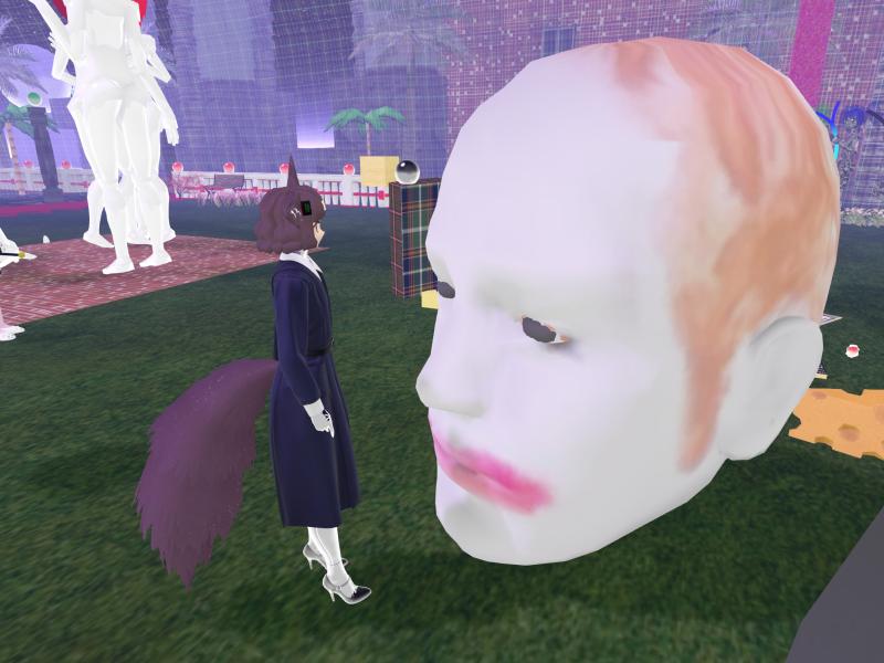 A compressed screenshot from Second Life of my adventures.