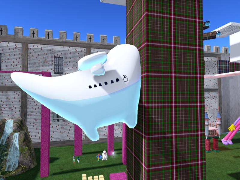 A compressed screenshot from Second Life of my adventures.