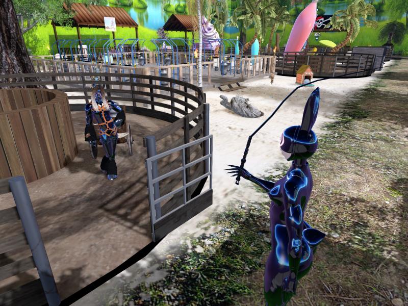 A compressed screenshot from Second Life of my adventures.
