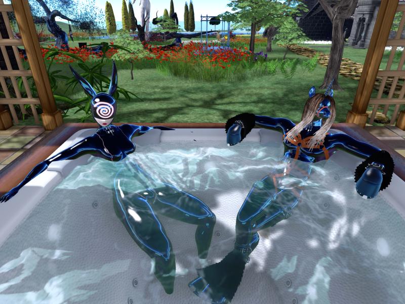 A compressed screenshot from Second Life of my adventures.