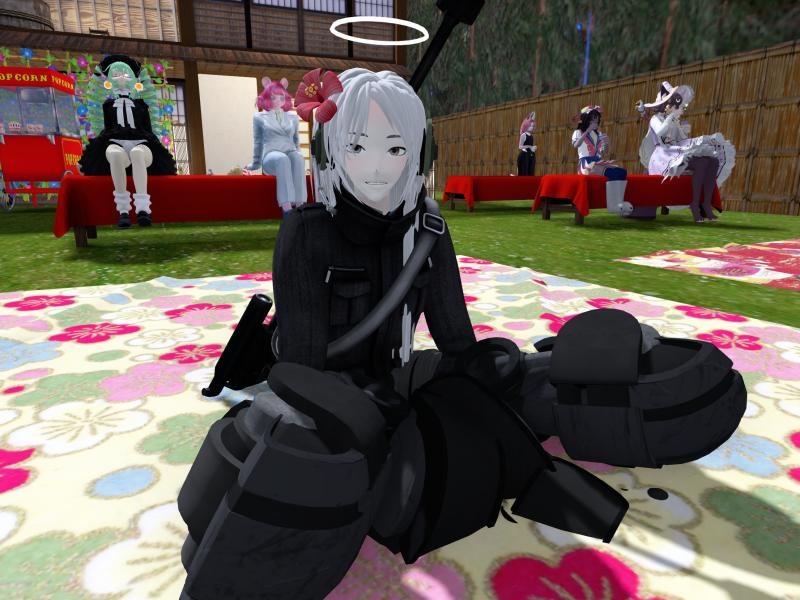 A compressed screenshot from Second Life of my adventures.