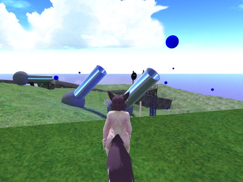 A compressed screenshot from Second Life of my adventures.