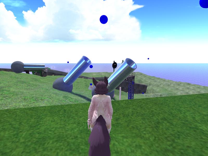 A compressed screenshot from Second Life of my adventures.
