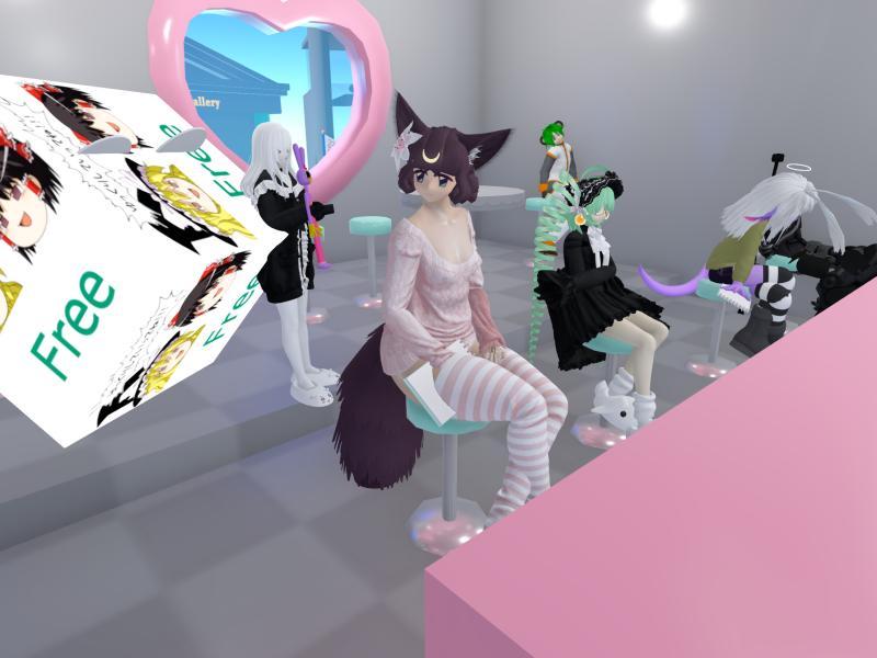 A compressed screenshot from Second Life of my adventures.