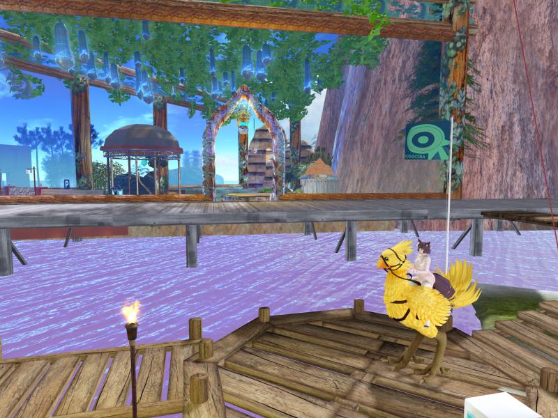 A compressed screenshot from Second Life of my adventures.