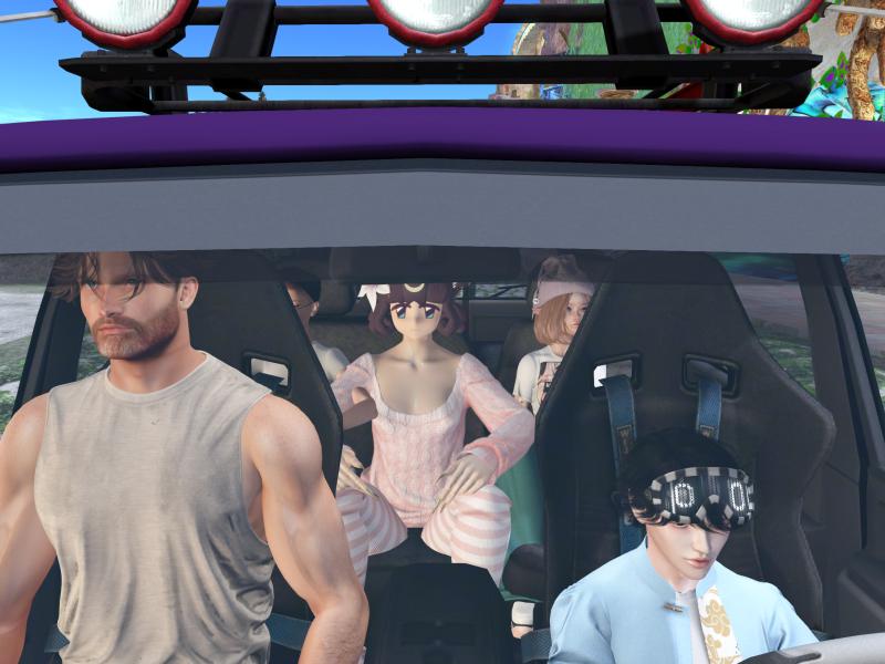 A compressed screenshot from Second Life of my adventures.