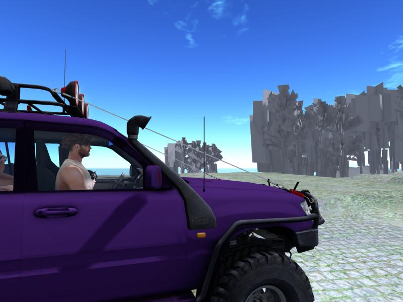 A compressed screenshot from Second Life of my adventures.