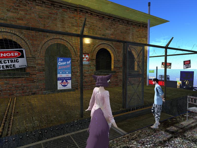 A compressed screenshot from Second Life of my adventures.