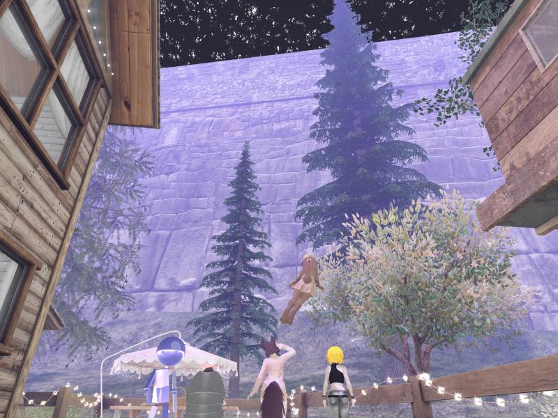 A compressed screenshot from Second Life of my adventures.