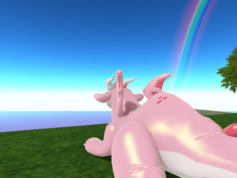 A compressed screenshot from Second Life of my adventures.
