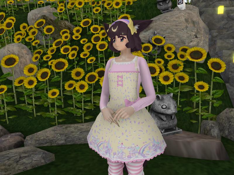 A compressed screenshot from Second Life of my adventures.