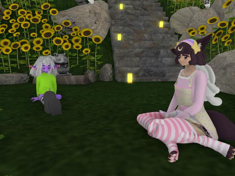 A compressed screenshot from Second Life of my adventures.