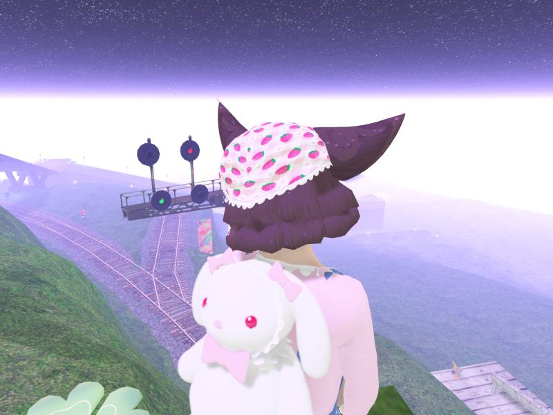 A compressed screenshot from Second Life of my adventures.