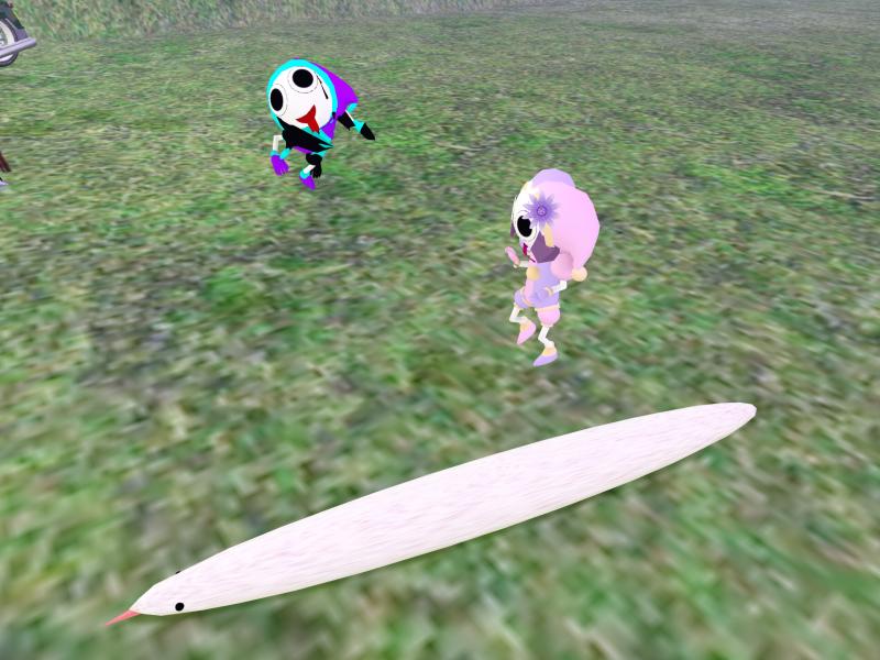 A compressed screenshot from Second Life of my adventures.