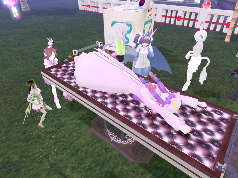 A compressed screenshot from Second Life of my adventures.