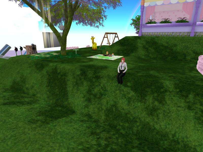 A compressed screenshot from Second Life of my adventures.