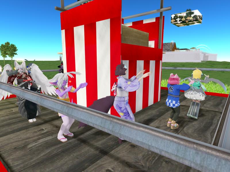A compressed screenshot from Second Life of my adventures.
