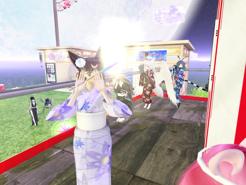 A compressed screenshot from Second Life of my adventures.