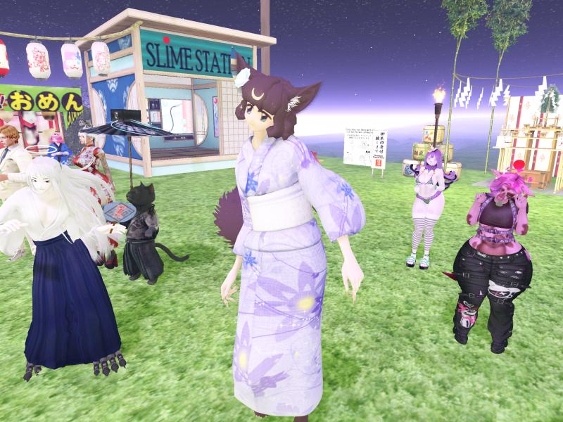 A compressed screenshot from Second Life of my adventures.