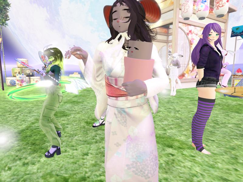 A compressed screenshot from Second Life of my adventures.