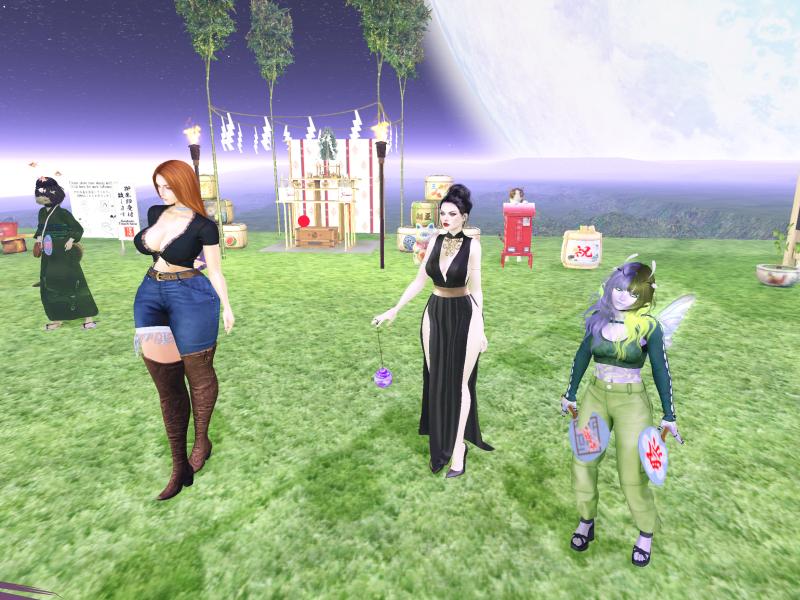 A compressed screenshot from Second Life of my adventures.