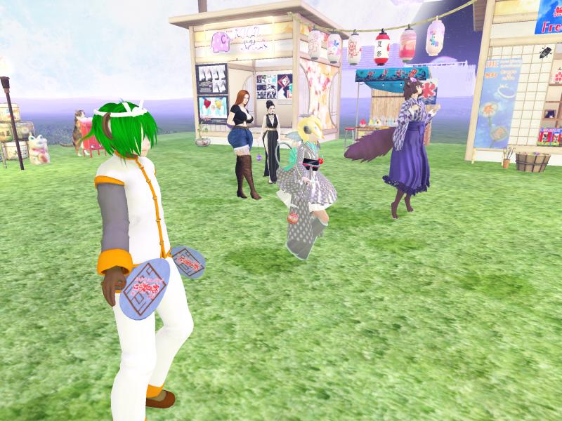 A compressed screenshot from Second Life of my adventures.