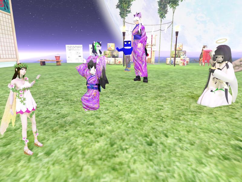 A compressed screenshot from Second Life of my adventures.