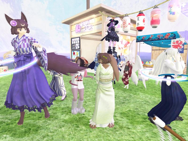 A compressed screenshot from Second Life of my adventures.