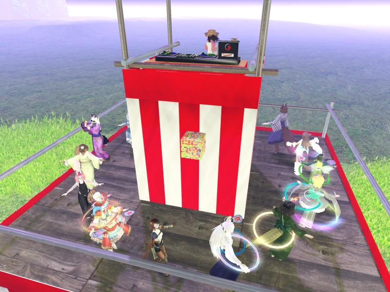A compressed screenshot from Second Life of my adventures.