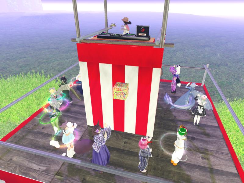 A compressed screenshot from Second Life of my adventures.
