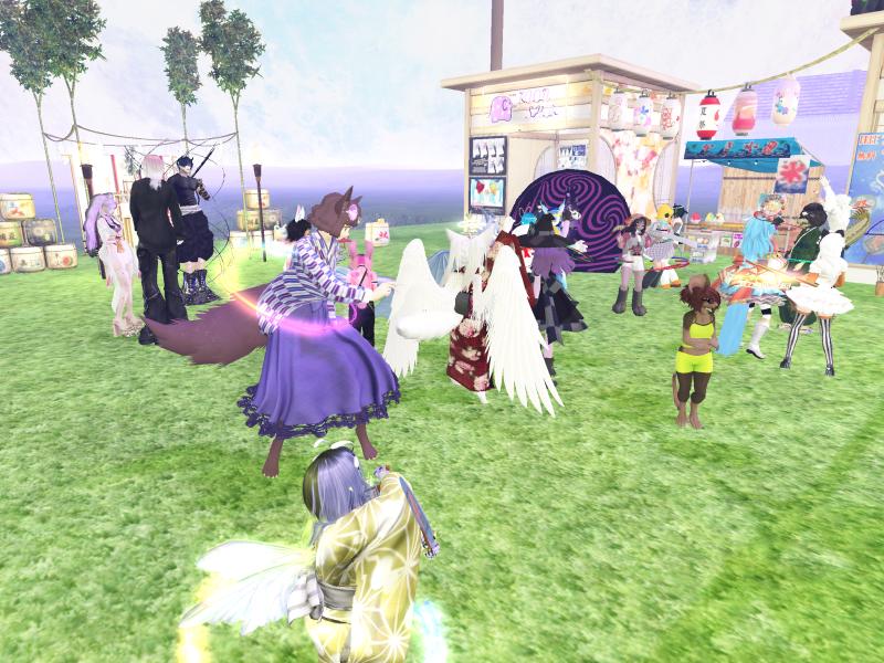 A compressed screenshot from Second Life of my adventures.