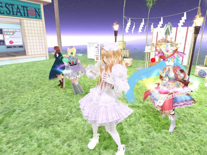 A compressed screenshot from Second Life of my adventures.
