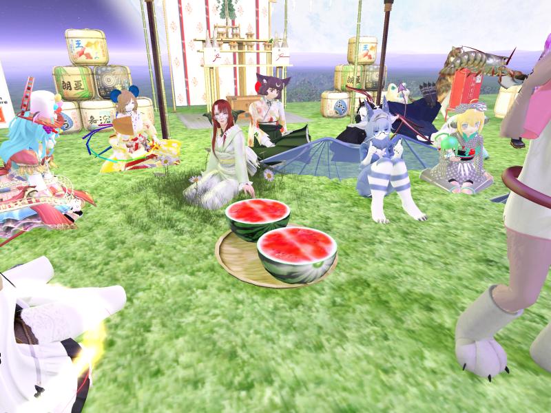 A compressed screenshot from Second Life of my adventures.