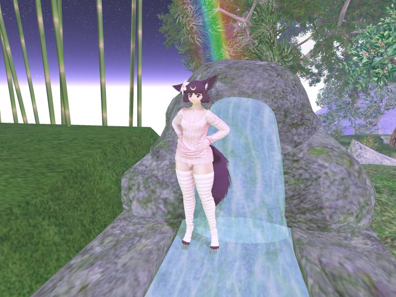 A compressed screenshot from Second Life of my adventures.