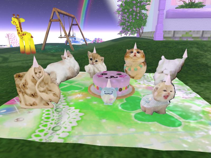 A compressed screenshot from Second Life of my adventures.