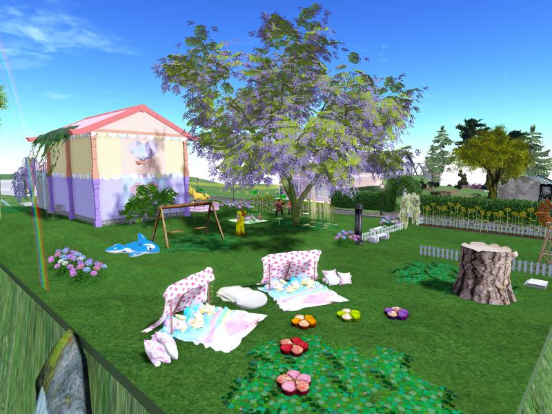 A compressed screenshot from Second Life of my adventures.