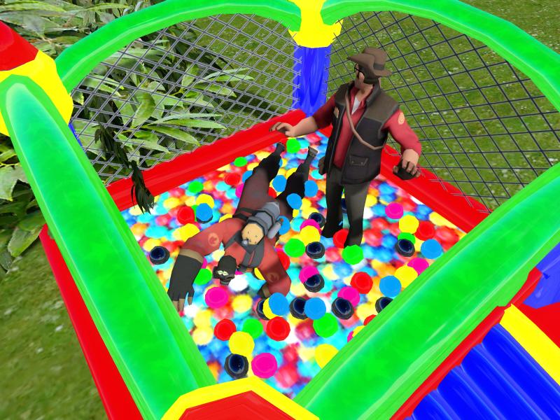A compressed screenshot from Second Life of my adventures.