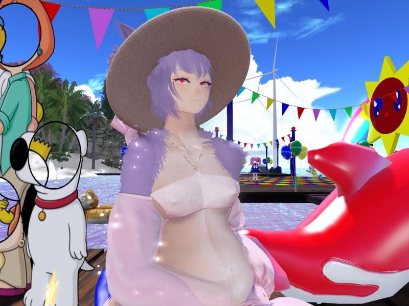 A compressed screenshot from Second Life of my adventures.