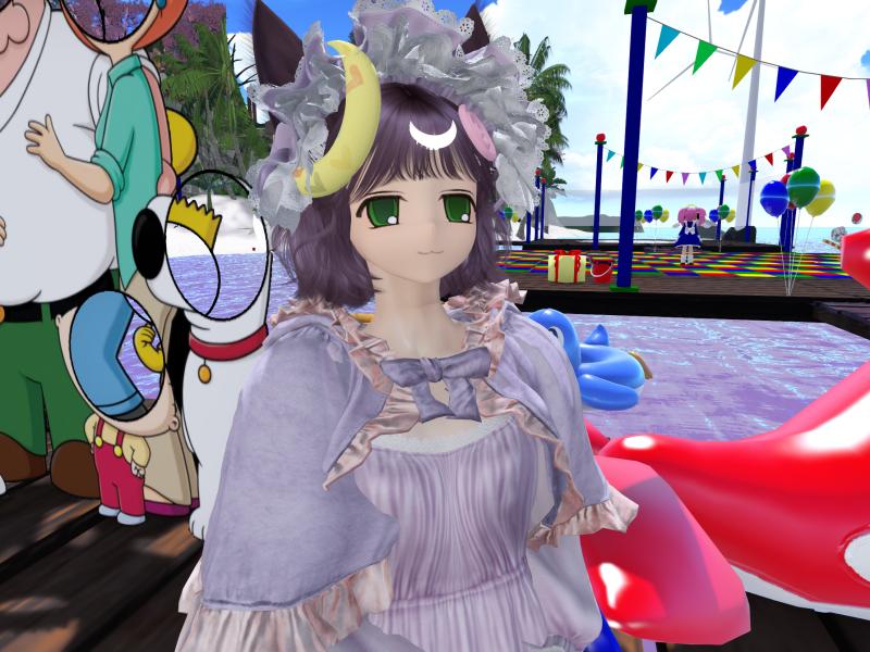 A compressed screenshot from Second Life of my adventures.