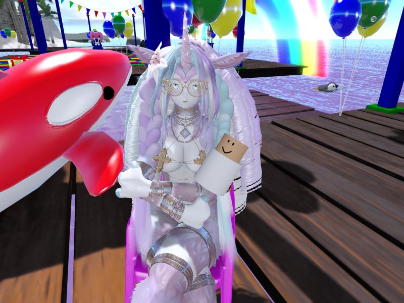 A compressed screenshot from Second Life of my adventures.