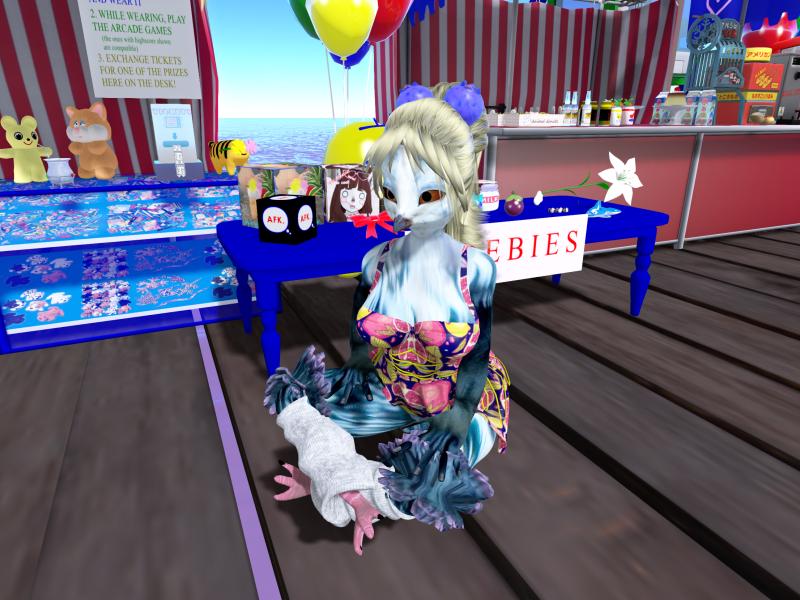 A compressed screenshot from Second Life of my adventures.