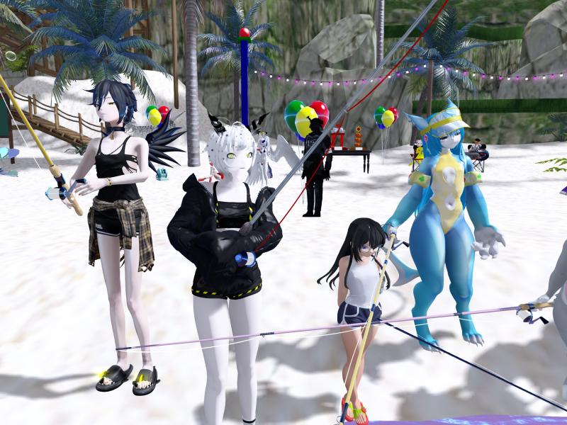 A compressed screenshot from Second Life of my adventures.