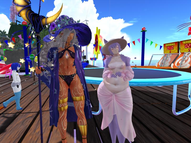 A compressed screenshot from Second Life of my adventures.