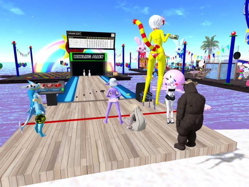 A compressed screenshot from Second Life of my adventures.