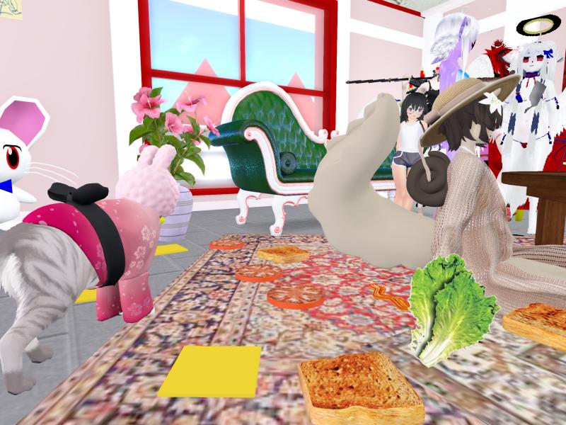 A compressed screenshot from Second Life of my adventures.